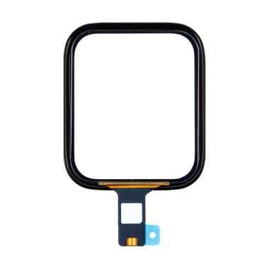 Стекло с тачскрином для Apple Watch 5 44 mm в сборе с OCA пленкой (черное)