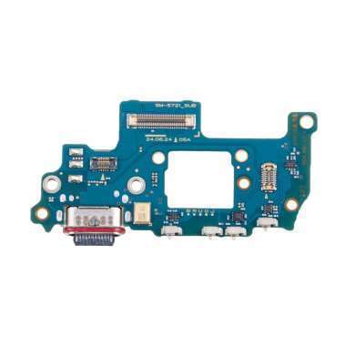 Шлейф для Samsung Galaxy S24 FE (S721B) плата на разъем зарядки/разъем SIM/микрофон премиум &mdash; 2