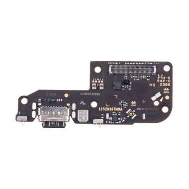 Шлейф для Xiaomi Poco F5 плата разъем на зарядки/разъем SIM/микрофон - Премиум — 2