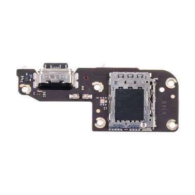 Шлейф для Xiaomi Poco F5 плата разъем на зарядки/разъем SIM/микрофон - Премиум — 1