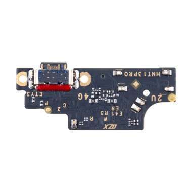 Шлейф для Xiaomi Poco M6 Pro 4G плата на разъем зарядки/микрофон — 1