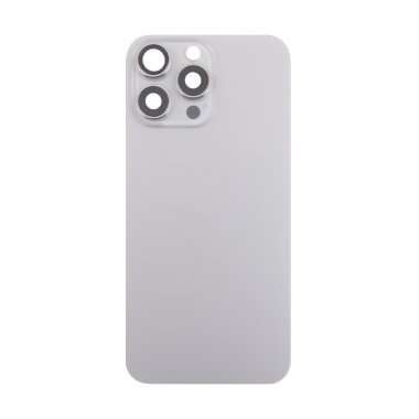 Задняя крышка для Apple iPhone 16 Pro Max (серая) премиум — 2