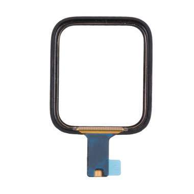 Стекло для Apple Watch 5 40 mm с тачскрином и OCA пленкой (черное)