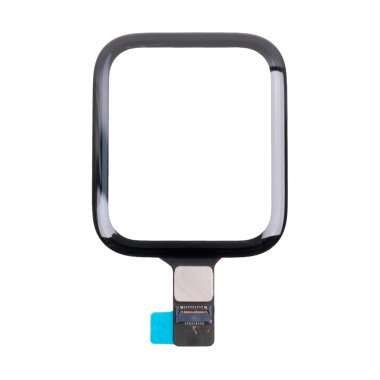 Стекло для Apple Watch 5 Watch 5 44 mm с тачскрином и OCA пленкой (черное) &mdash; 2