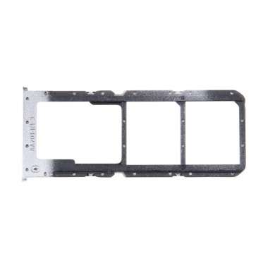 Контейнер SIM для Realme 8 4G (серебристый) — 2