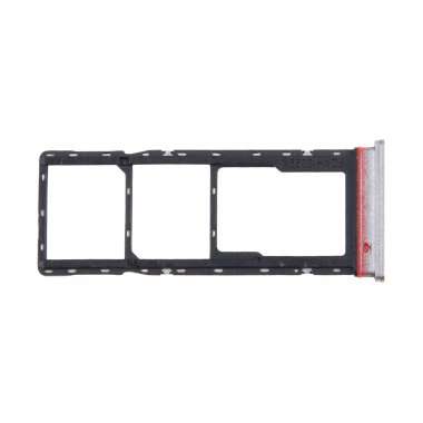 Контейнер SIM для Infinix Smart 9 (серебристый) &mdash; 1