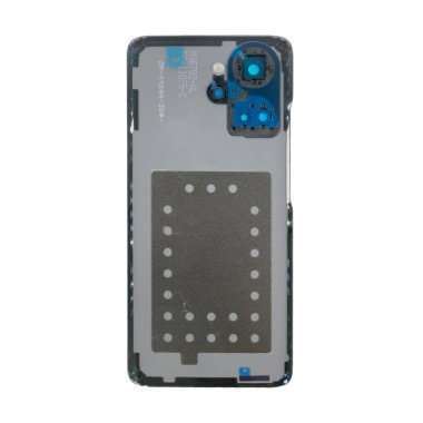 Задняя крышка для Huawei Honor X7a Plus (серебристая) - Премиум &mdash; 1